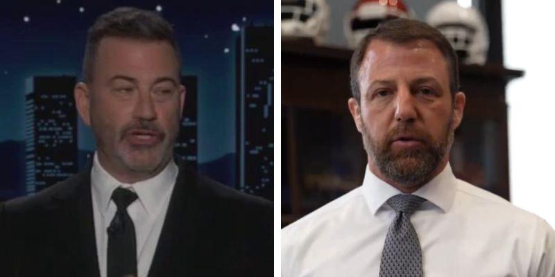Jimmy Kimmel under fire for mocking DHS Sec Markwayne Mullin over blue-collar work