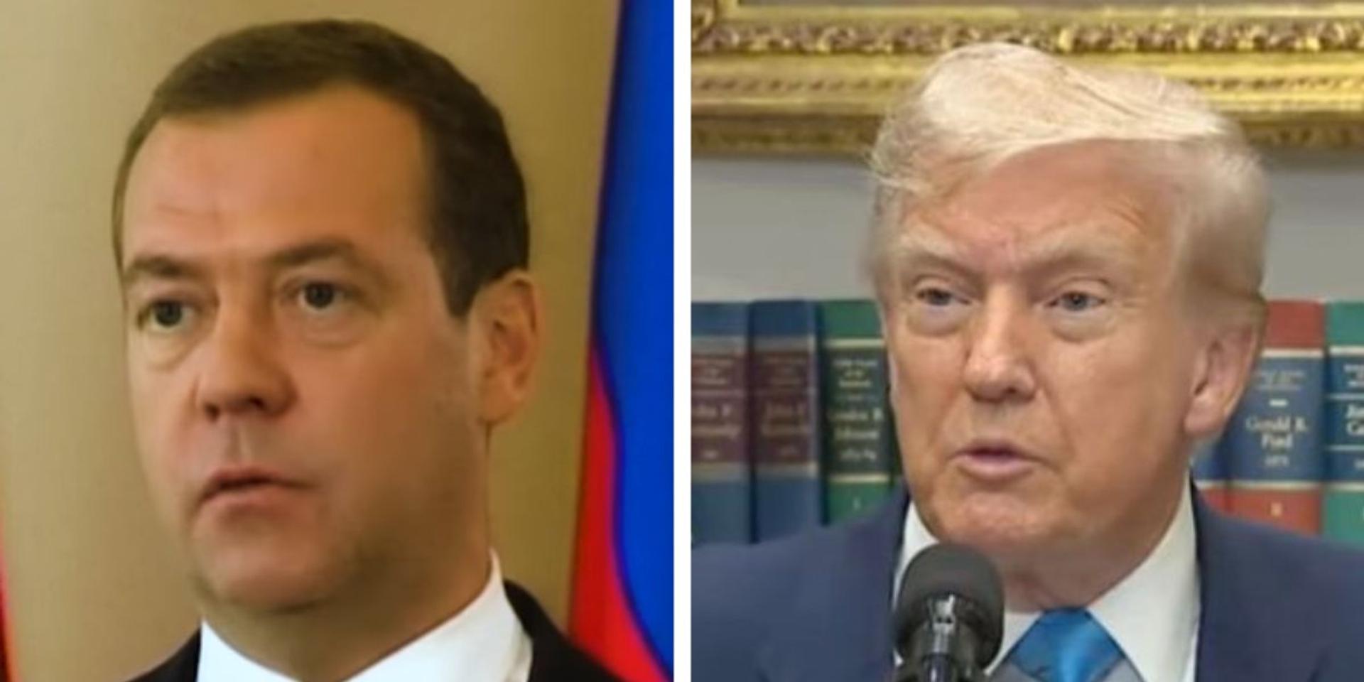 BREAKING: Trump stations nuclear subs to 'appropriate regions' following Russia's 'provocative statements'