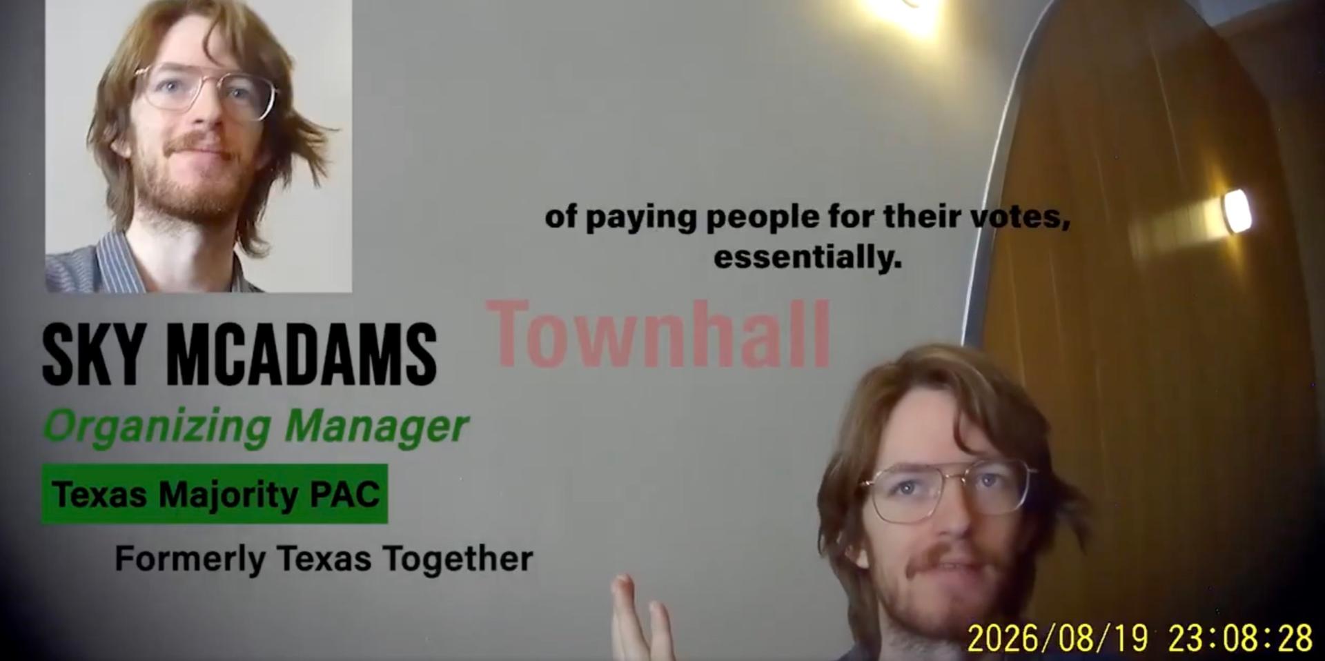 'That’s shady as f*ck': Texas PAC operative admits Dems are paying voters in 'roundabout way' to vote for Talarico in Senate race