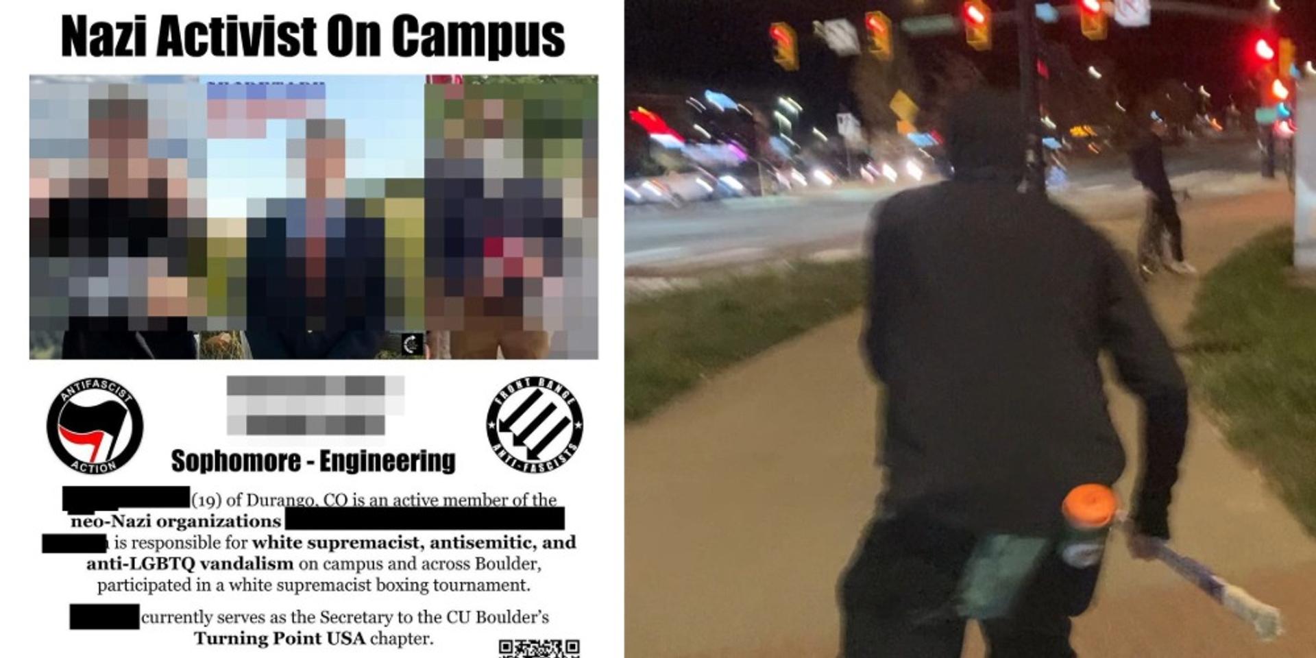 TPUSA student leader attacked near UC Boulder campus after Antifa puts out hit list flyer