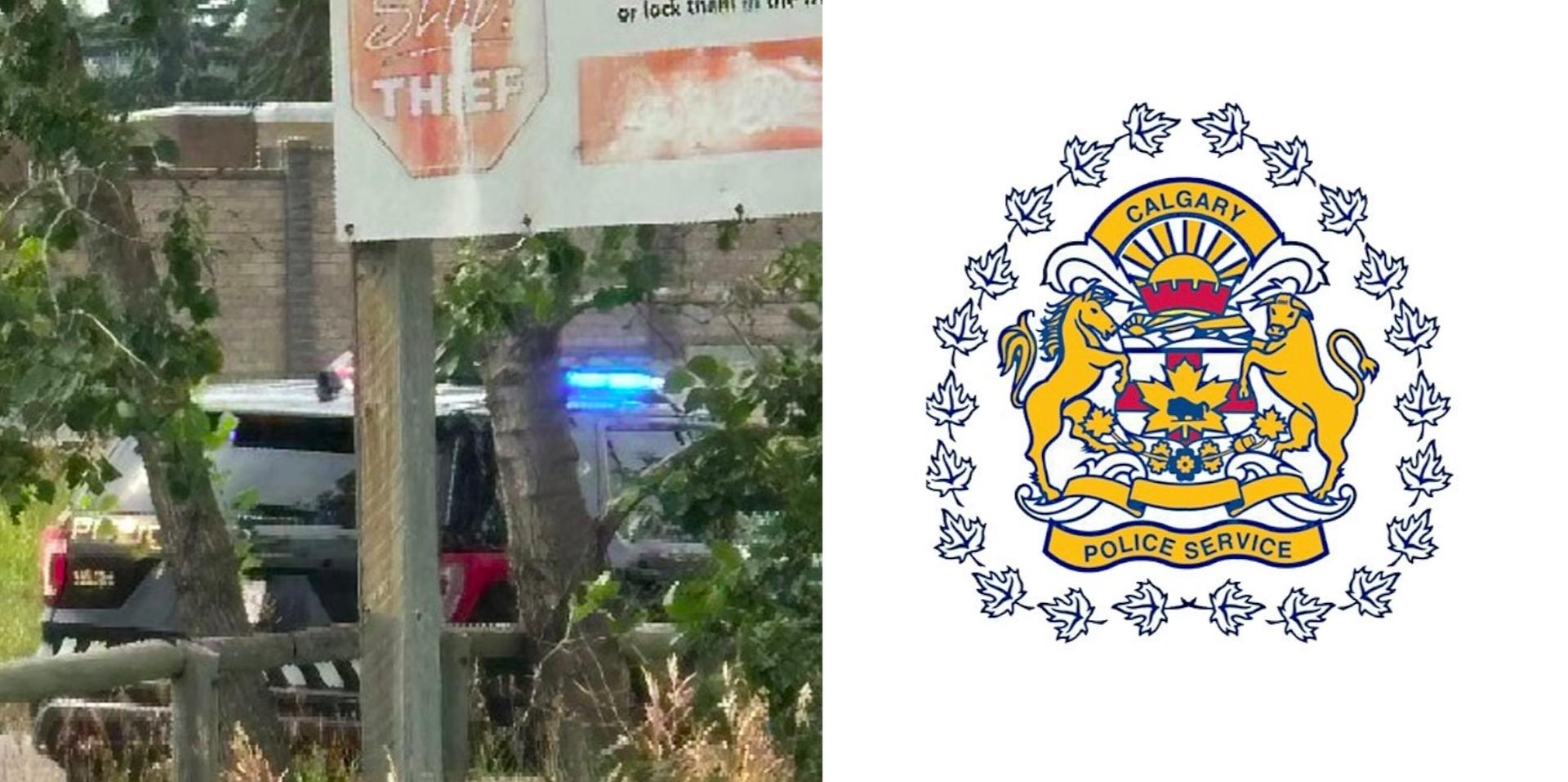 Calgary police officer shot during traffic stop, suspect found dead in river