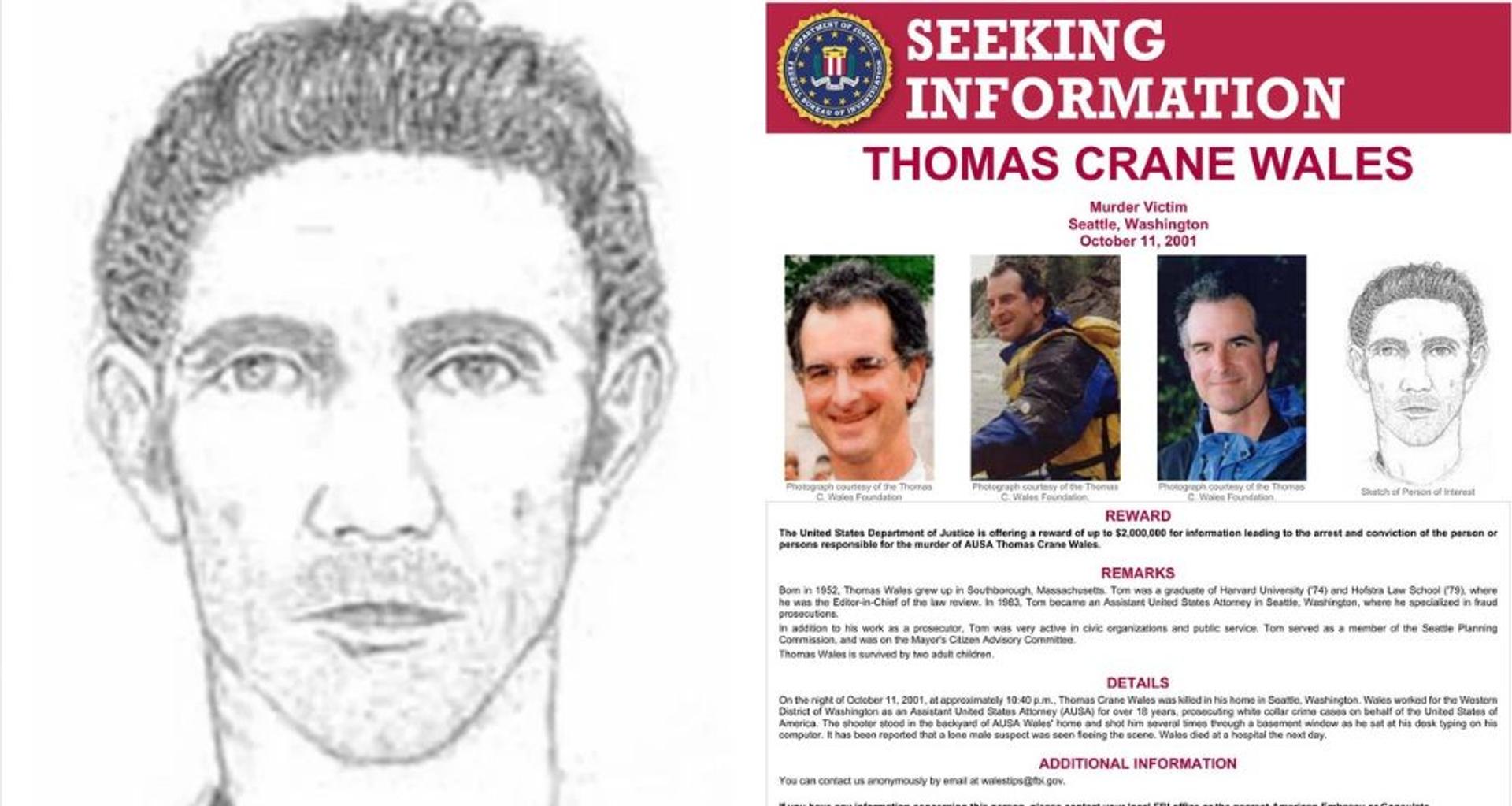 25 years after Seattle federal prosecutor’s murder, investigators seek tips with $2.5 million reward
