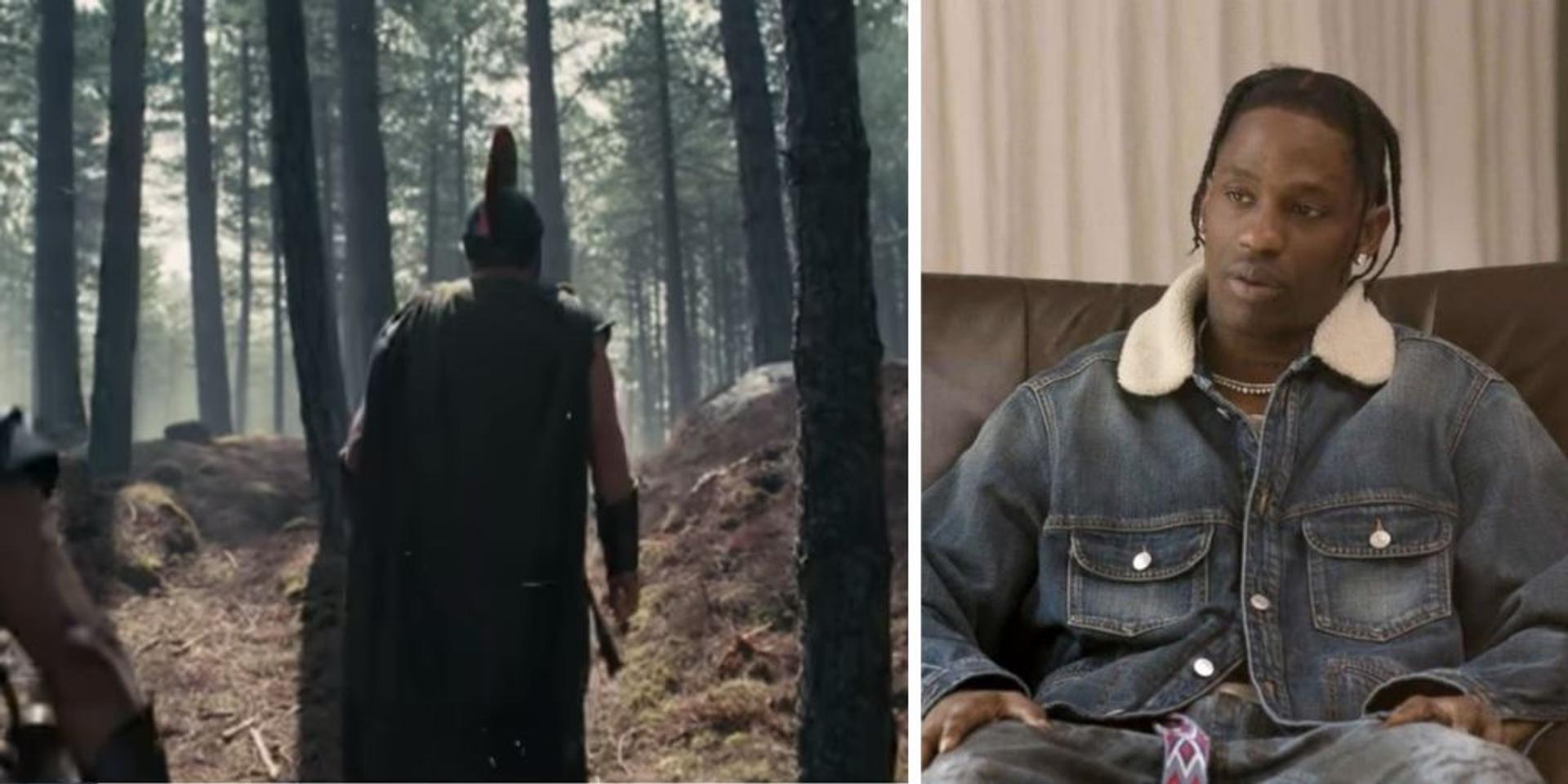Travis Scott was 'nervous as f*ck' to act in The Odyssey, but he knew the story—his grandmother made him read it as a kid