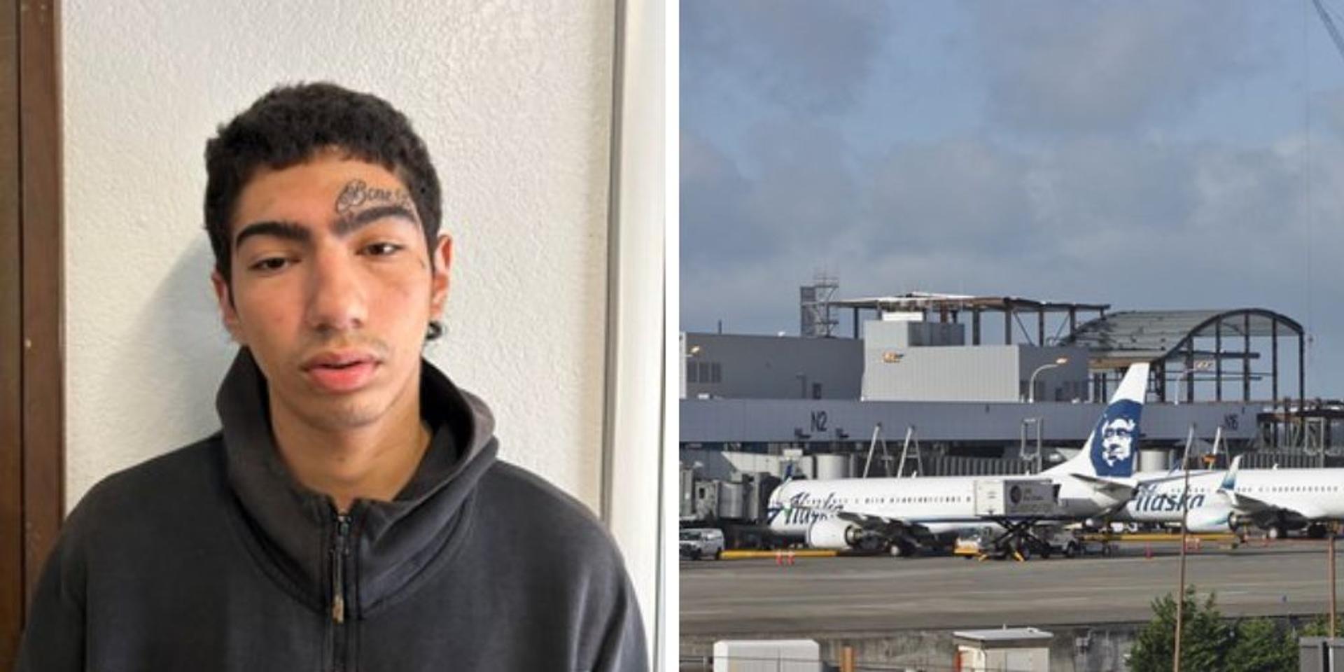 Fugitive escapes custody at Sea-Tac Airport, flees on light rail