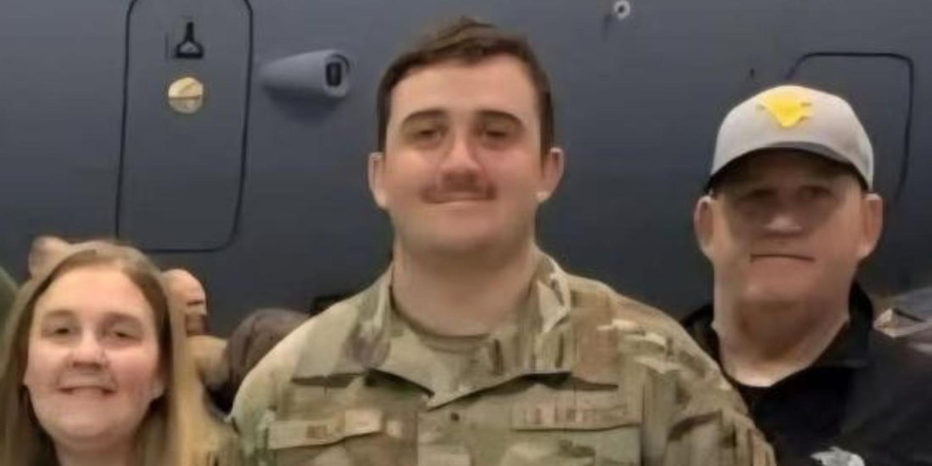 BREAKING: West Virginia National Guardsman Andrew Wolfe now responsive, gave nurse thumbs up
