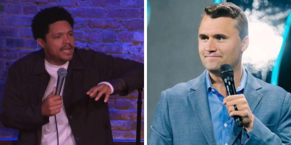 Trevor Noah says it's 'funny' Charlie Kirk was shot while defending the Second Amendment