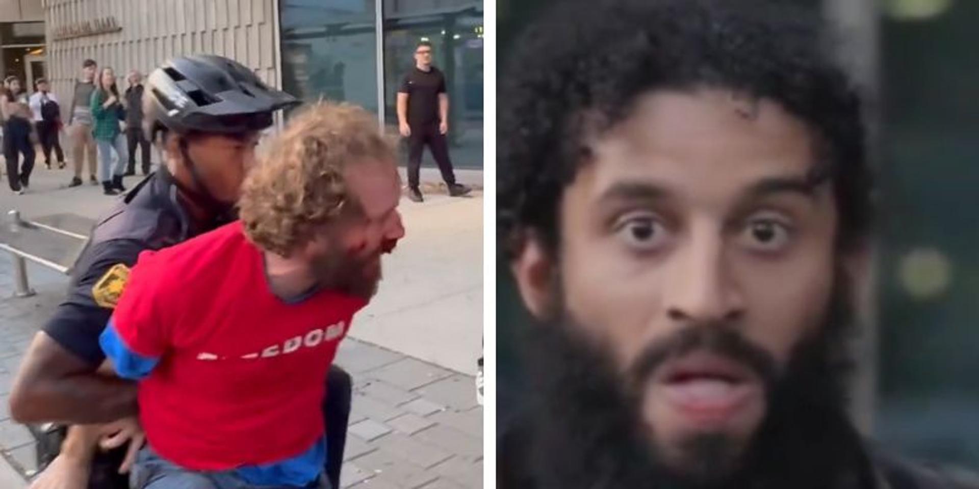 BREAKING: Rioter named 'Jihad' arrested for assault after Antifa violence at Berkeley TPUSA event