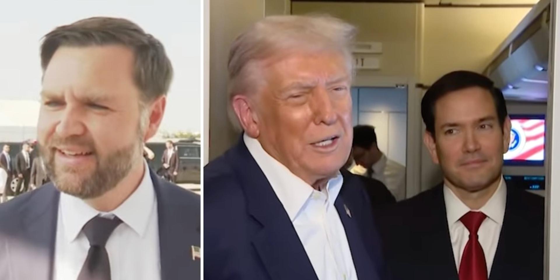 Trump backs 'unstoppable' JD Vance, Marco Rubio 2028 presidential ticket