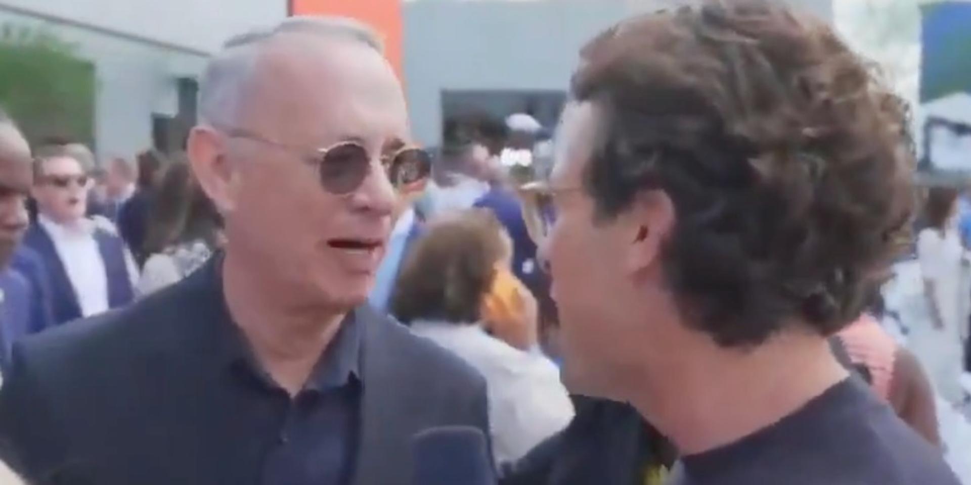 Tom Hanks ROASTS MS NOW at Obama Center opening: 'What can I do for the 800 people watching?’
