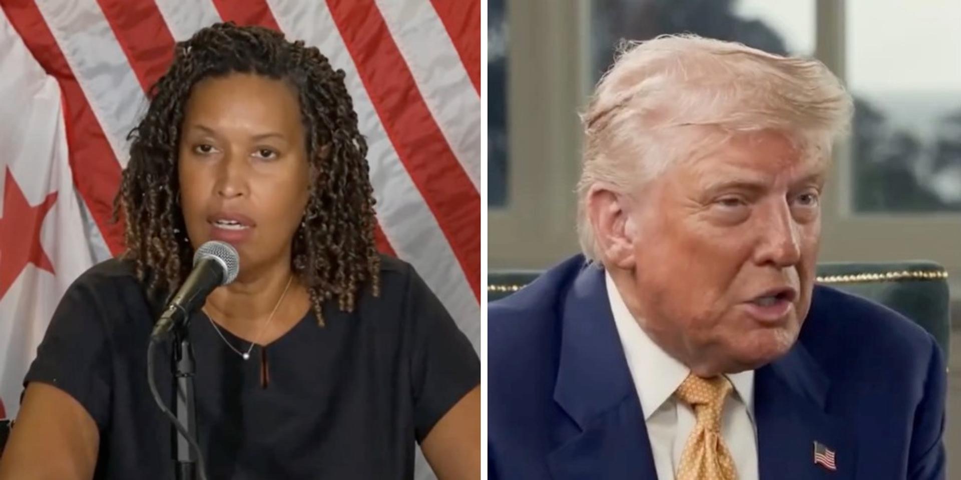 Mayor Muriel Bowser reverses course on Trump's crime crackdown—now says it's 'greatly appreciated'