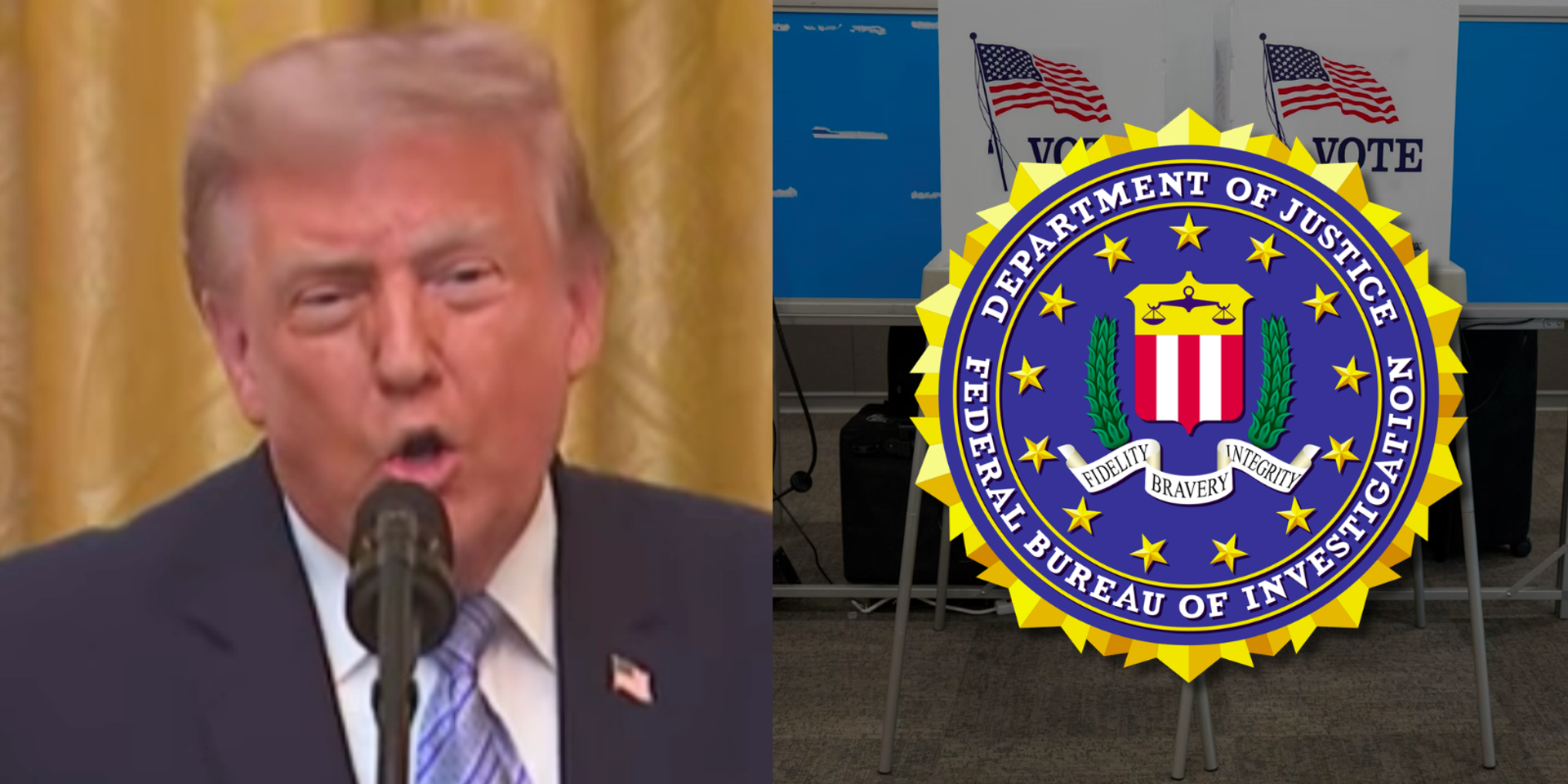 Trump directs FBI to investigate 2020 Michigan voter registration fraud after documents reveal fake registrations, canvasser admissions