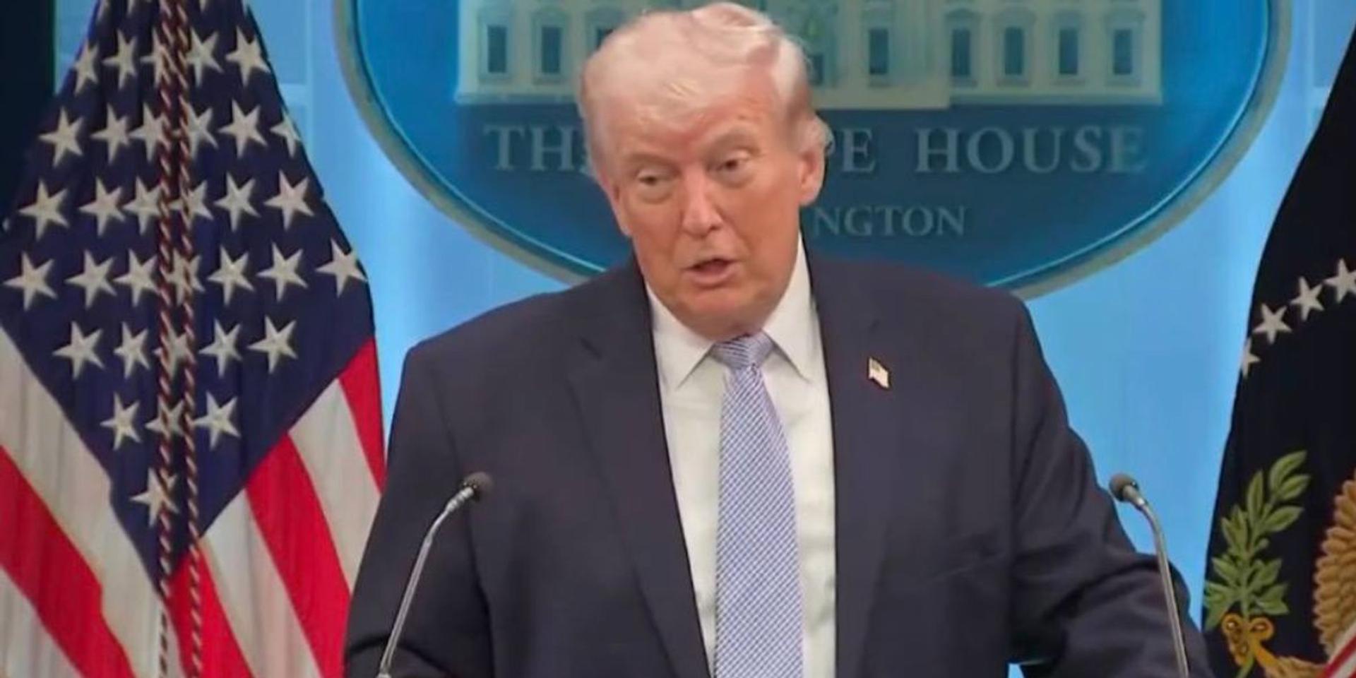 BREAKING: Trump orders military to 'shoot and kill' any and all boats putting mines in Strait of Hormuz