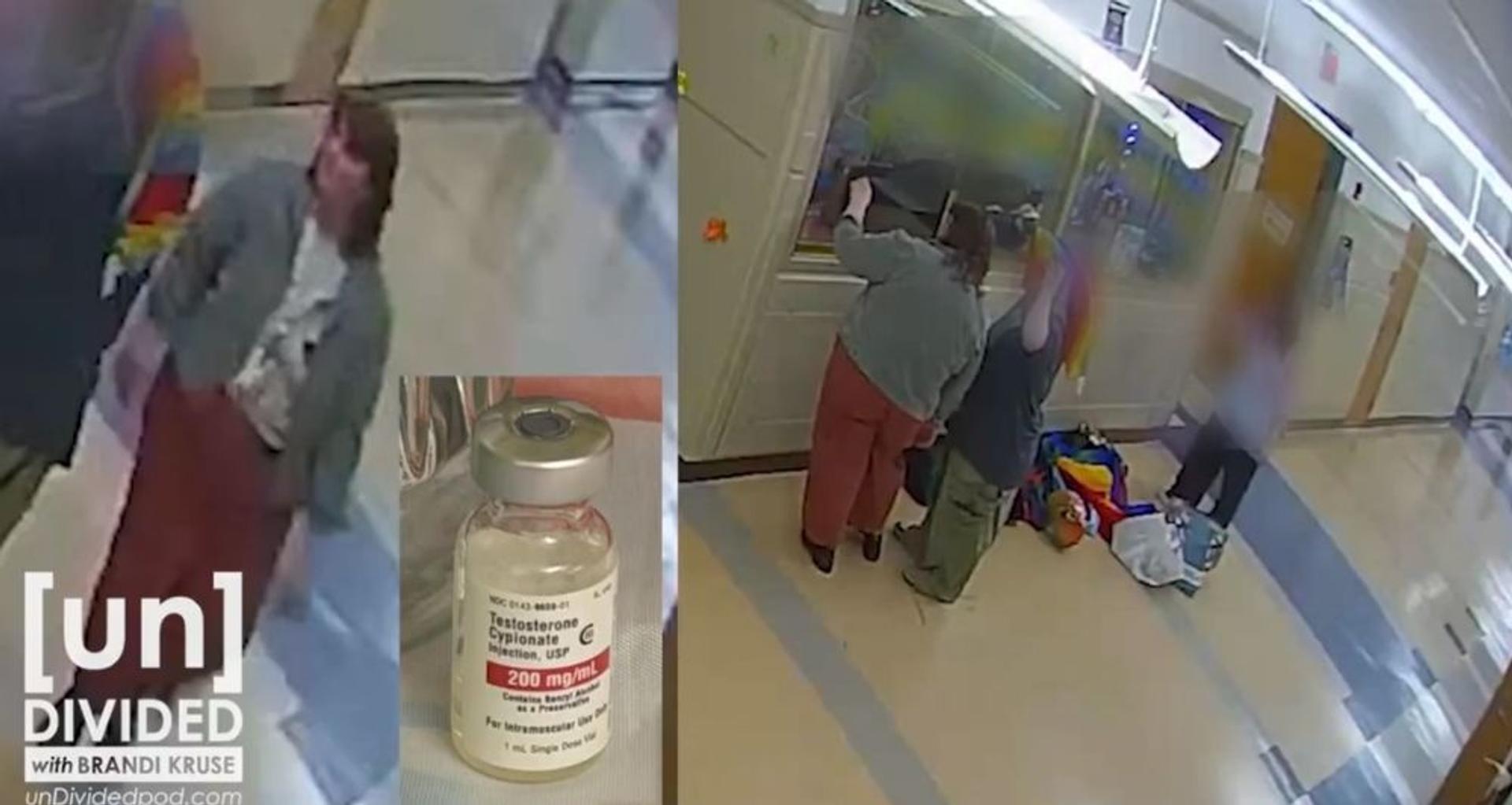 Video shows Washington teacher was culprit who placed testosterone vials in Pride display as Trump DOJ's investigation into school continues