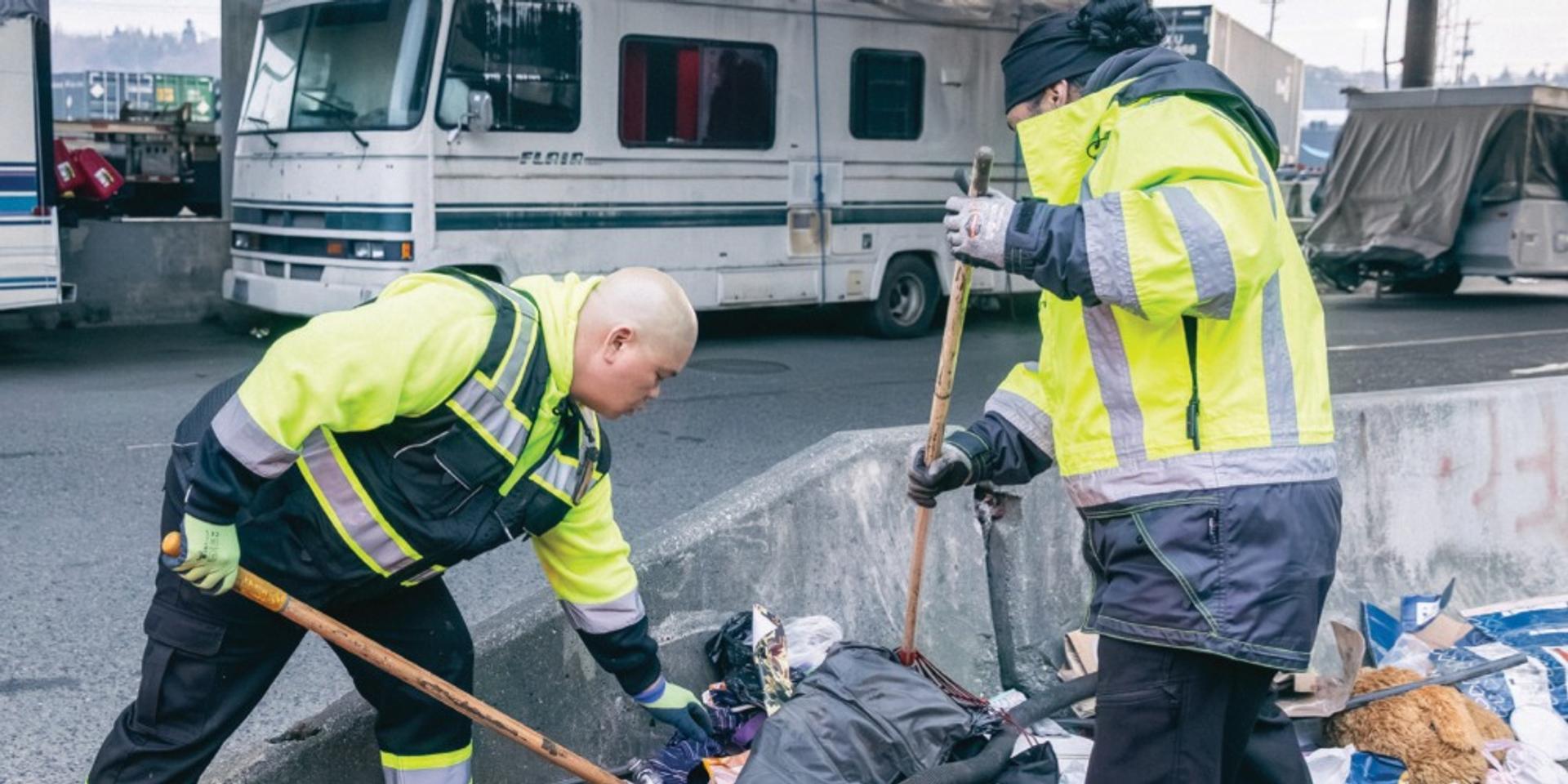 Seattle removes 5.3 MILLION pounds of waste, 660,000 needles from streets ahead of FIFA World Cup