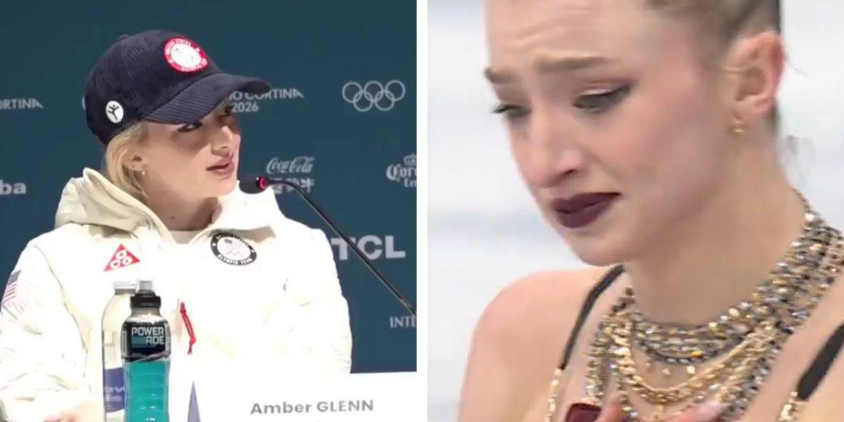 Woke Team USA figure skater FLOPS after criticizing Trump at Olympics, comes in 13th