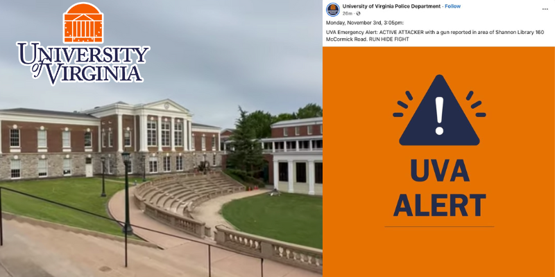 BREAKING UPDATE: UVA Police say 'no evidence that an attack has occurred'