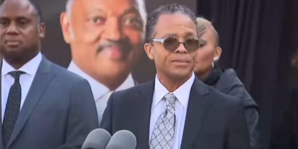 Jesse Jackson Jr slams '3 US presidents' who used his father's funeral for their own political messaging
