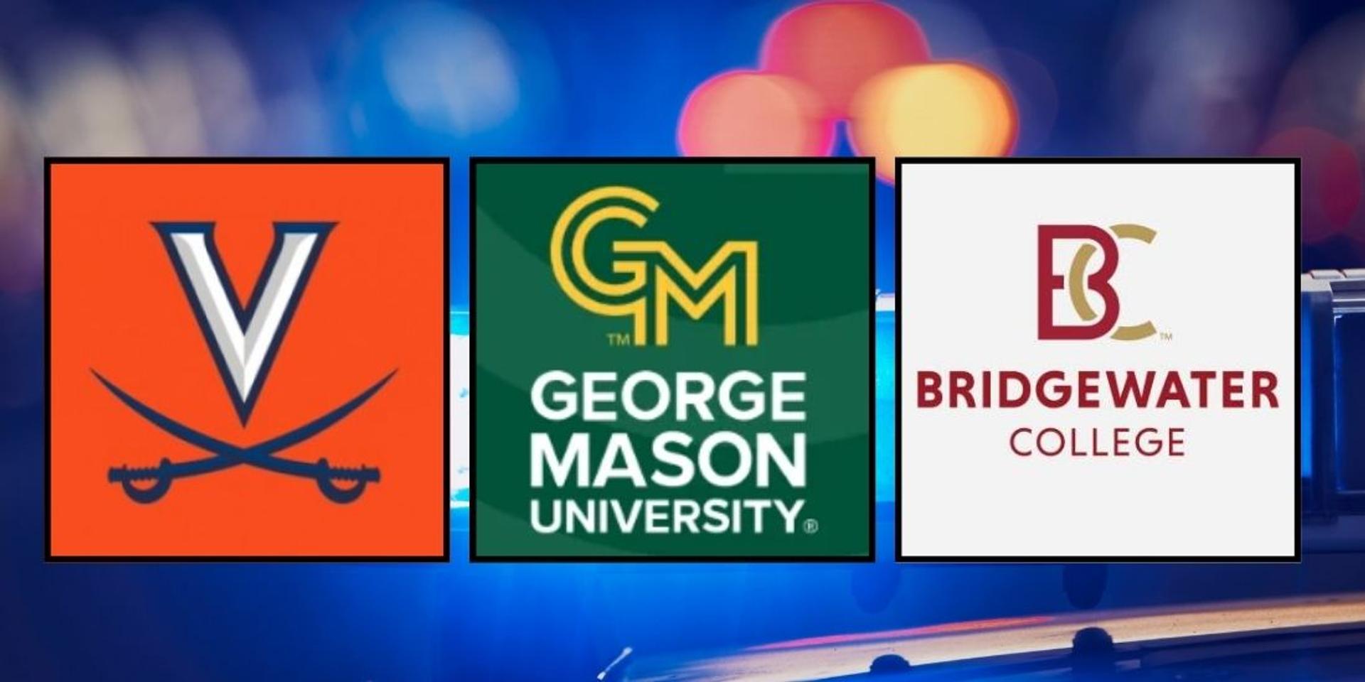 Bomb threats at Virginia colleges UVA, George Mason, Bridgewater College one day after Old Dominion shooting