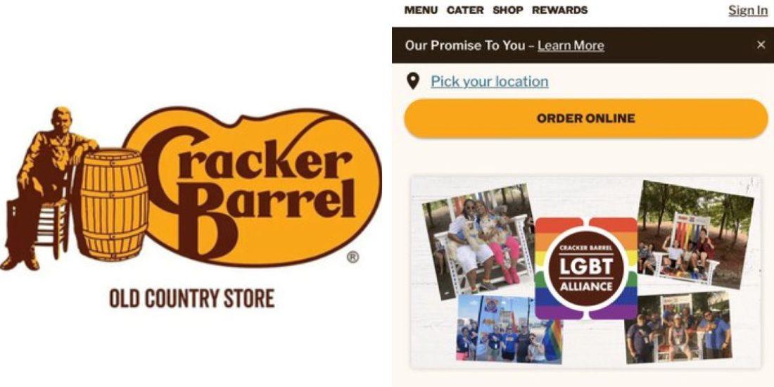 Cracker Barrel takes down Pride page after backlash