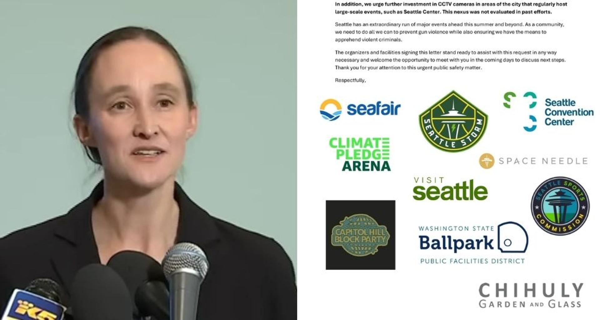 Seattle's biggest venues urge Mayor Katie Wilson to reactivate police cameras after deadly shooting