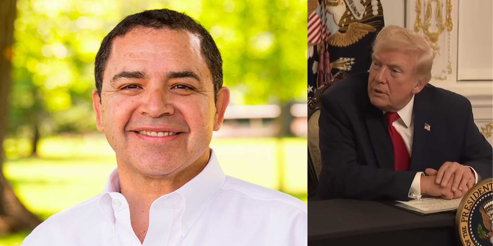 BREAKING: Trump issues full pardon for Texas Dem Henry Cuellar in Biden DOJ bribery case