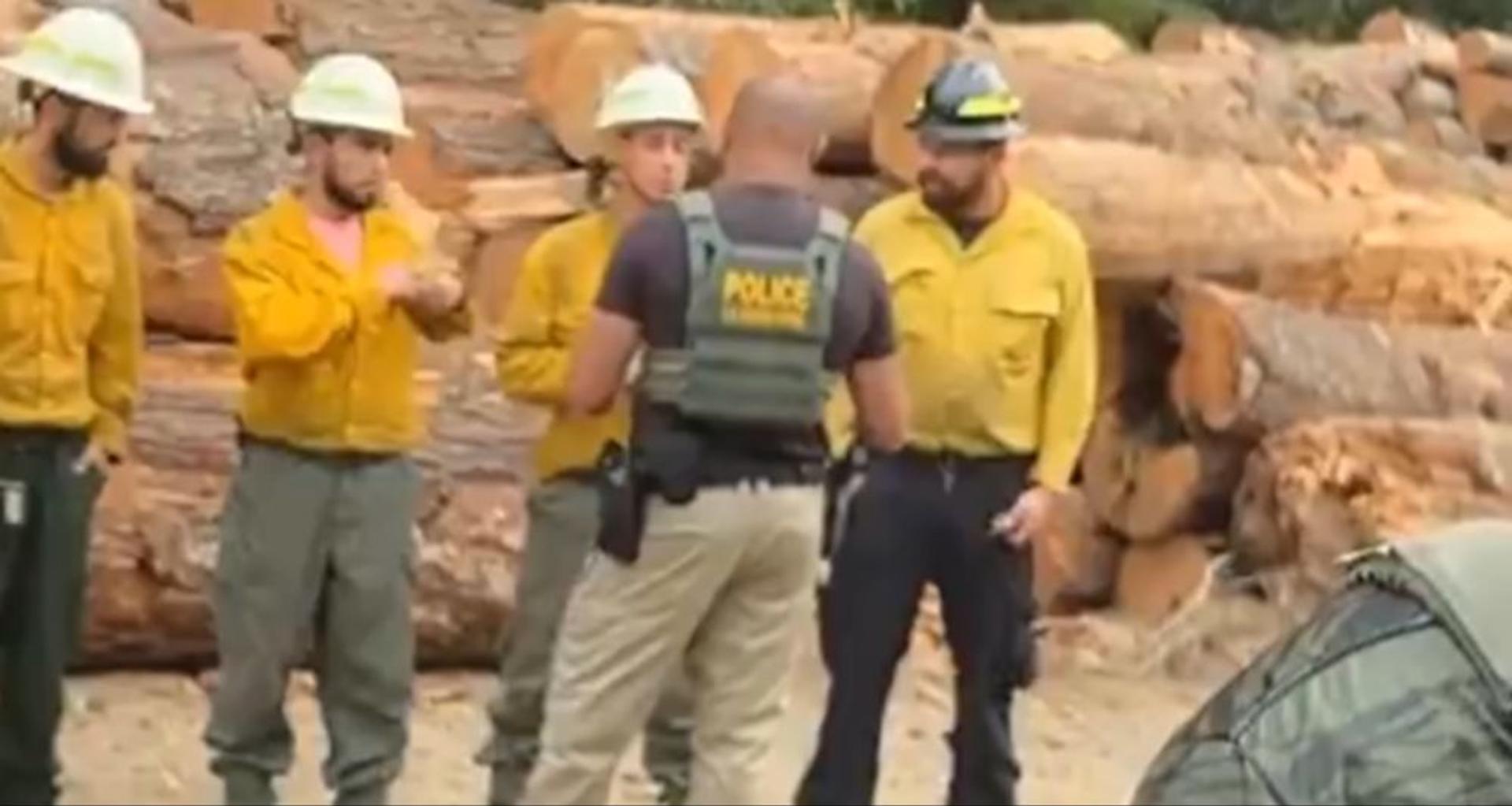 Two loggers illegally in US arrested by Border Patrol during Washington state wildfire operation