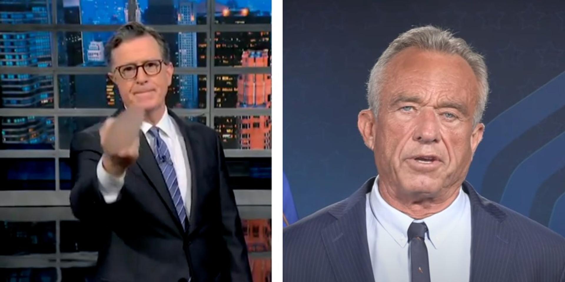'F*ck you': Stephen Colbert loses it over RFK Jr cutting $500 million in mRNA vaccine funding