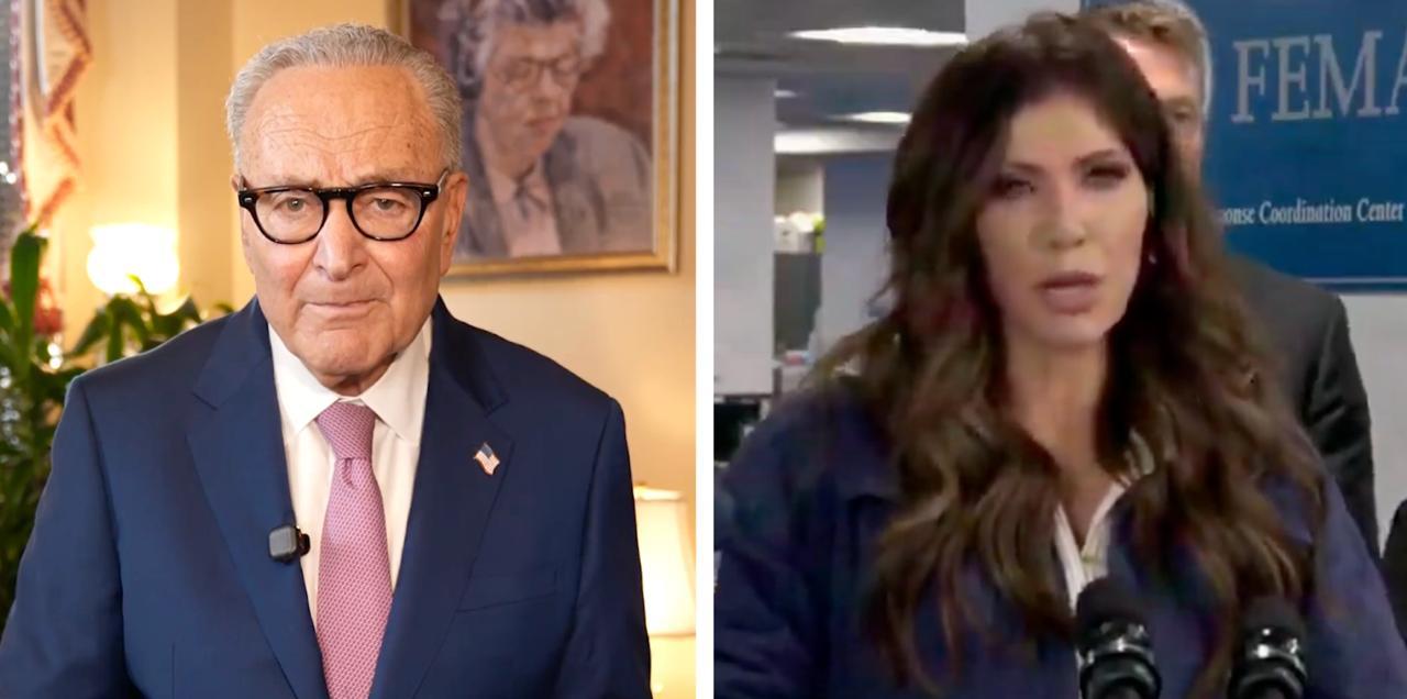Schumer says Dems will shut down government over funding for DHS