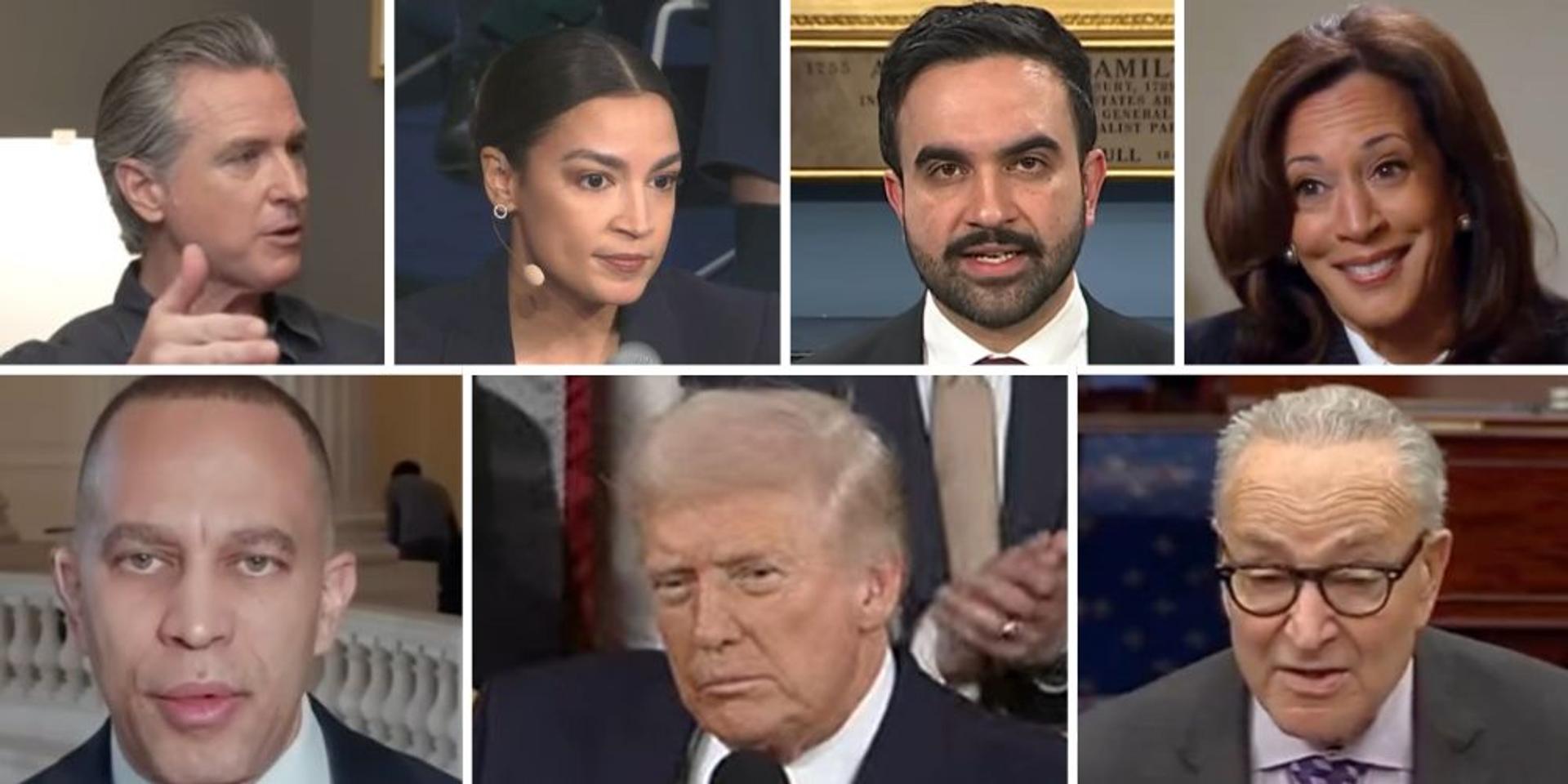 Kamala, Newsom, AOC, and Mamdani join Schumer and Jeffries in condemning Trump strike on Iran