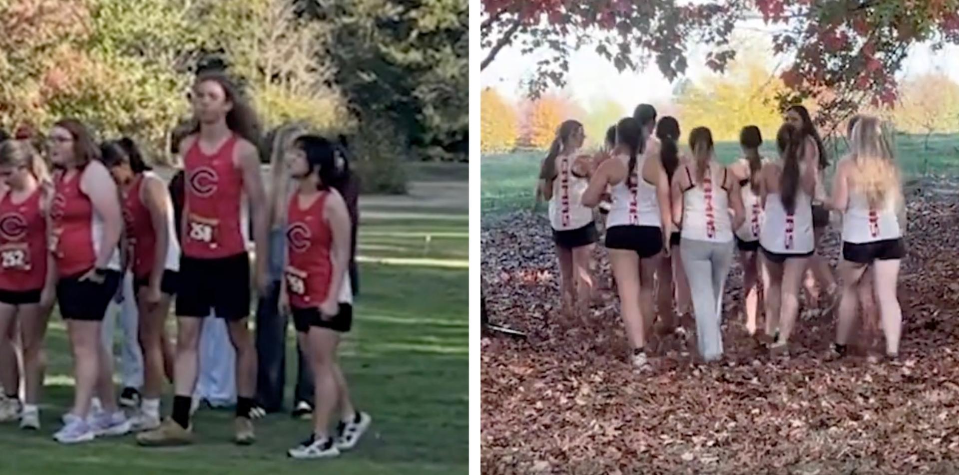 Camas cross-country girls runner forced to bunk with trans-identified male student during away meet