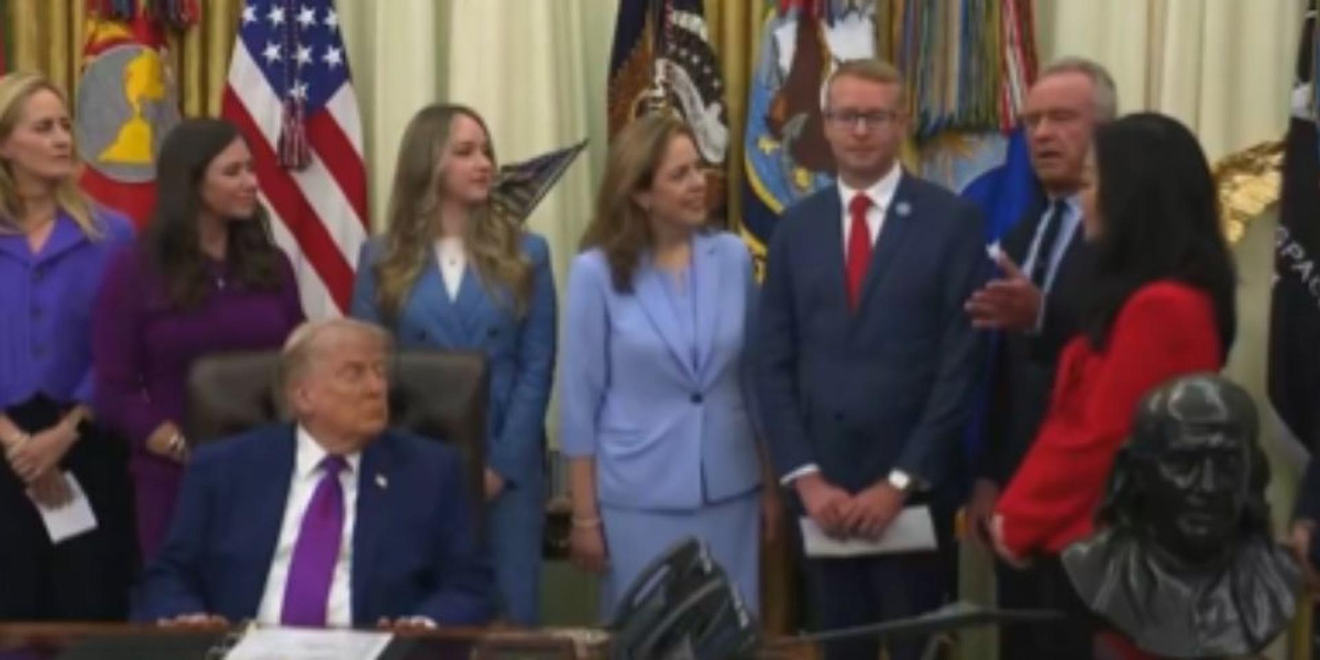 BREAKING: RFK Jr says US men had TWICE as much testosterone in 1970 as teenagers do today as Trump admin launches Moms.gov maternal initiative to tackle fertility crisis