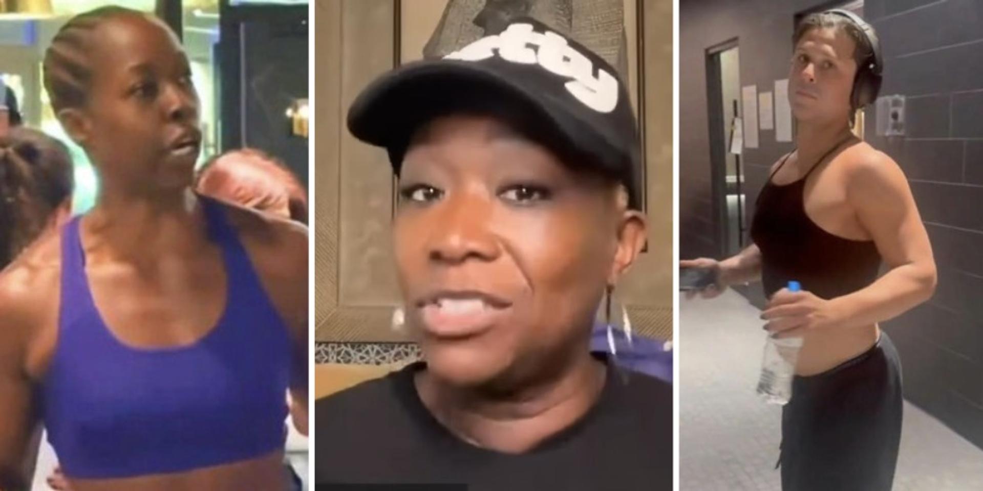 Joy Reid speaks out against men in women's locker rooms