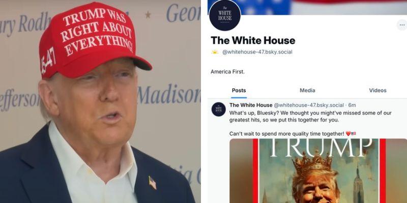 Trump WH joins Bluesky, leftists immediately triggered