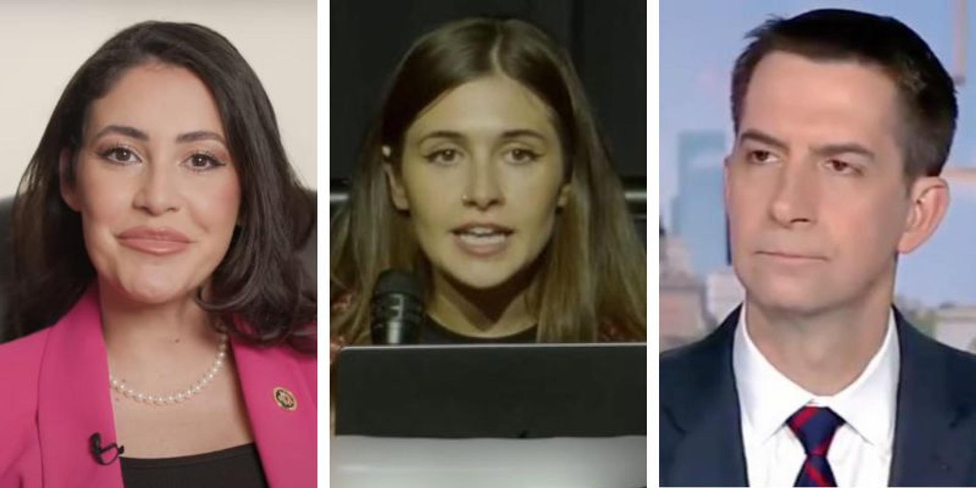 Tom Cotton, Anna Paulina Luna demand FBI look into Palestinian activist's call to disrupt F-35 supply chain