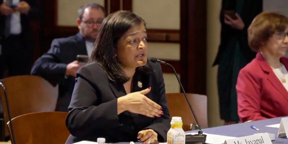 Pramila Jayapal demands reparations for illegal immigrants 'traumatized' by Trump admin