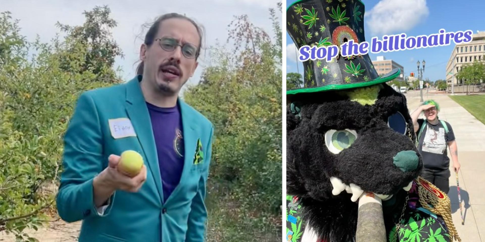 Dem 'furry' running for House in Michigan celebrated Charlie Kirk's assassination