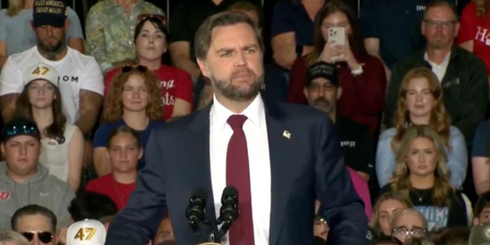 ‘We debate ideas’: JD Vance honors Charlie Kirk’s commitment to civil discourse at Michigan rally