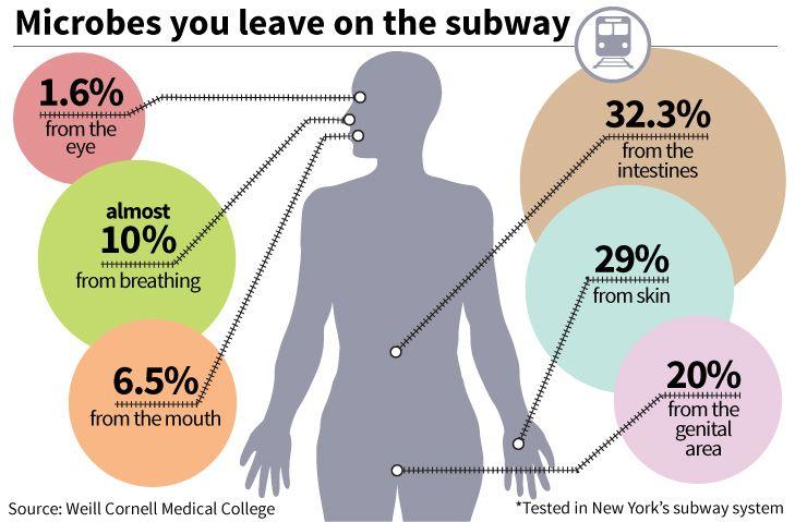 Image result for germs on public transportation