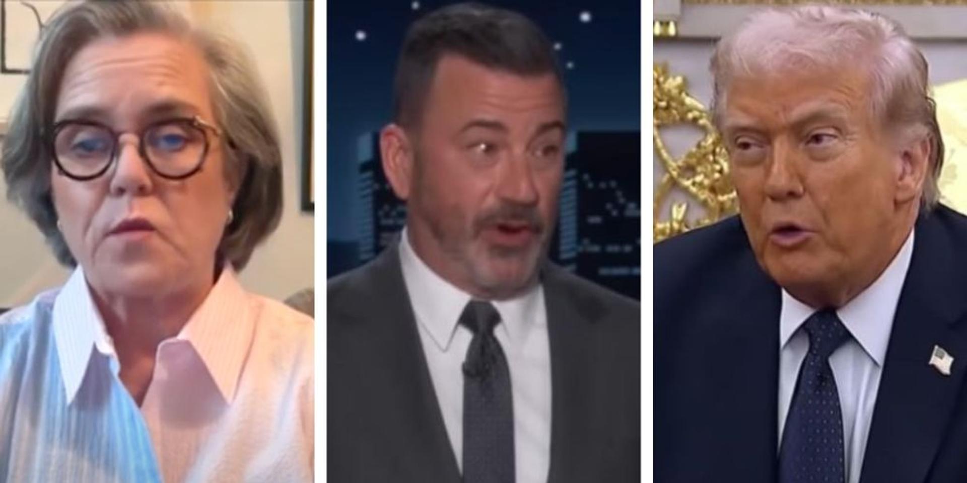 Jimmy Kimmel asks Rosie O'Donnell to host his show during hiatus: 'special treat' for Trump