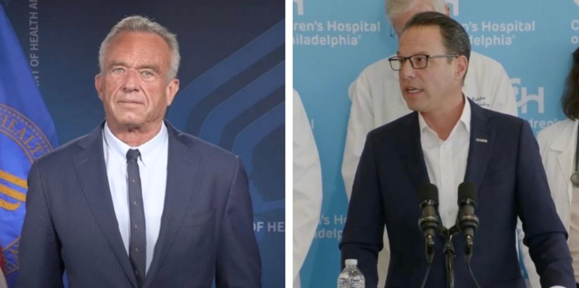 Josh Shapiro falsely blames baby's death on RFK Jr, measles vaccine hesitancy—coroner says infant died from ruptured spleen