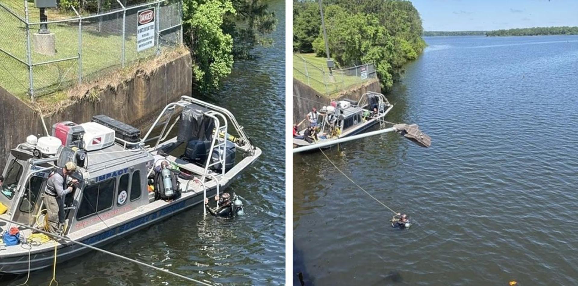 IED found at base of Converse Reservoir dam in Alabama