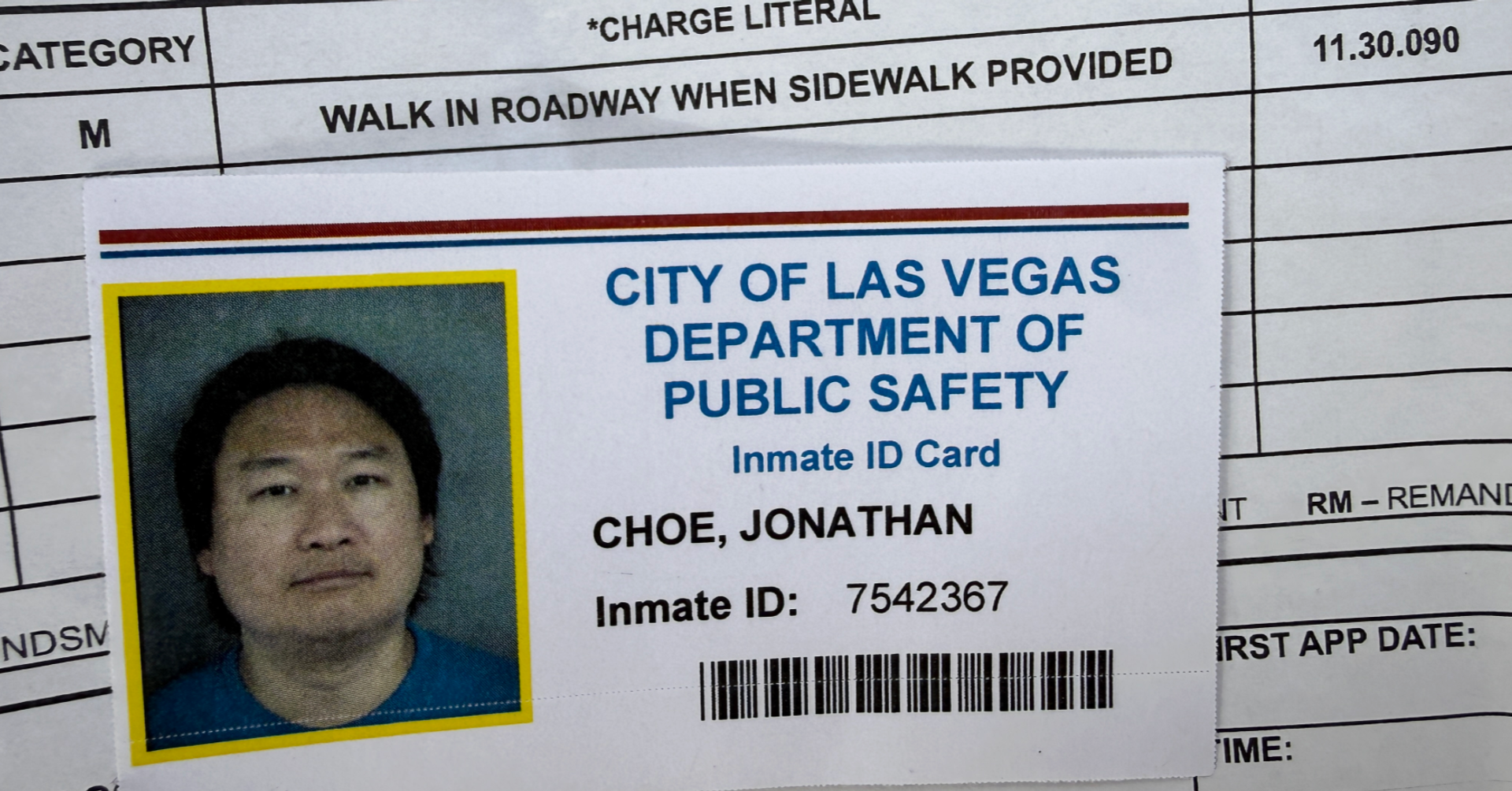 TPUSA Frontlines journalist Jonathan Choe arrested for 'jaywalking' while reporting on Vegas No Kings protest