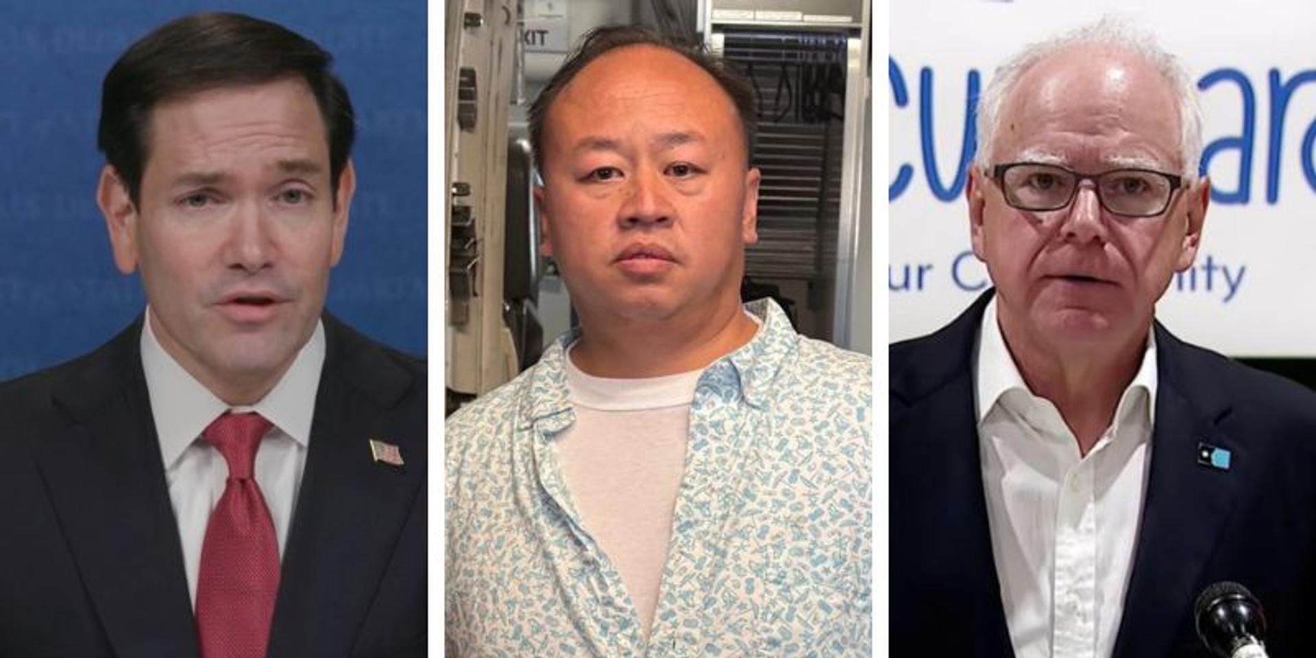 Marco Rubio orders Laotian illegal immigrant convicted of child sex crimes to be deported after Tim Walz pardoned him to keep him in US