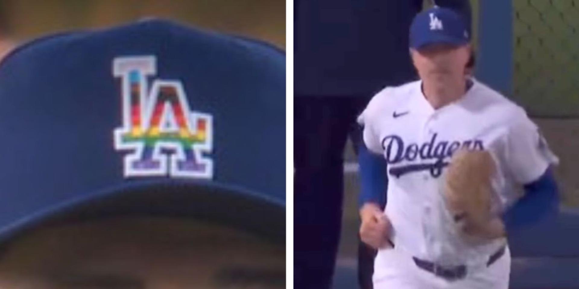 LA Dodgers star Blake Treinen REFUSES to wear 'pride' cap during game