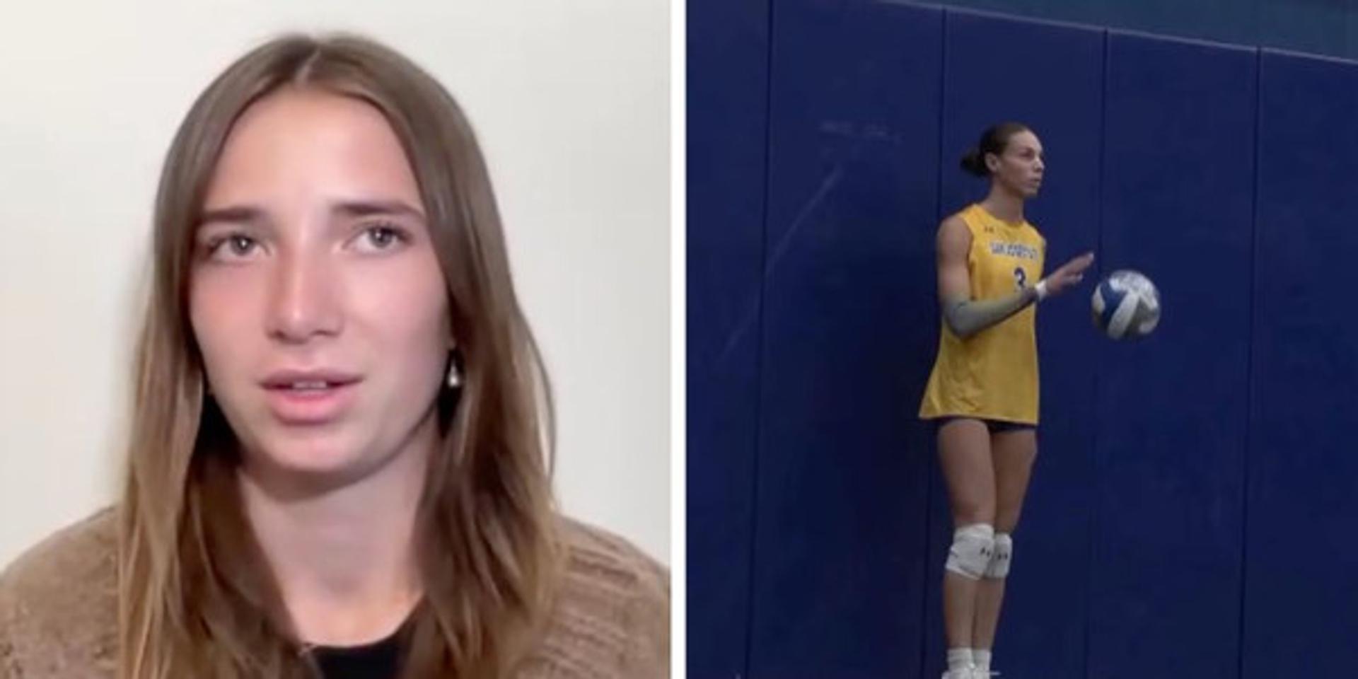 Female player promised full ride to San Jose State for volleyball stuck with full-year tuition bills after trans player takes her spot