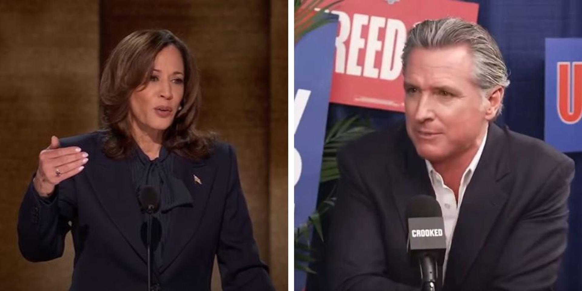 Gavin Newsom leads Kamala Harris by 14 points among Dem voters for 2028 primary: UC Berkeley/Politico poll