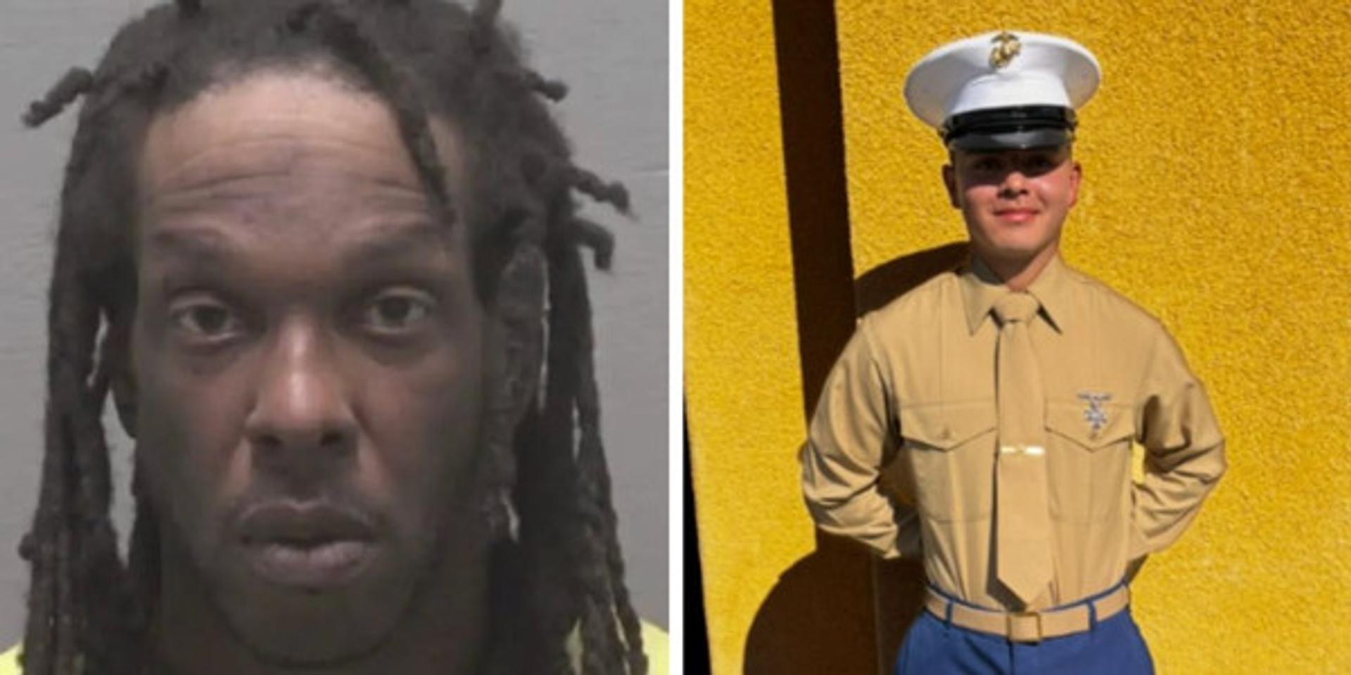 North Carolina career criminal charged with murder after fatal stabbing of US Marine