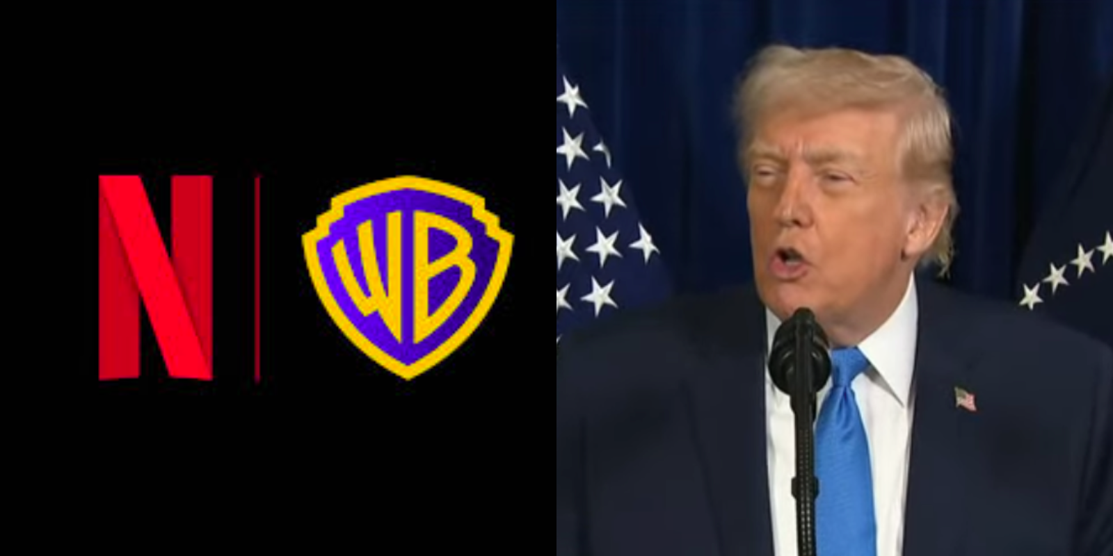 President Trump: STOP THE NETFLIX MERGER WITH WB