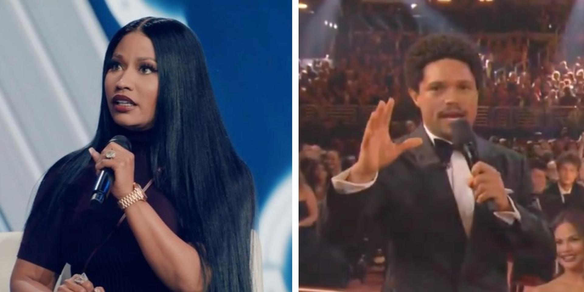 Nicki Minaj slams Trevor Noah for attacking her support for President Trump