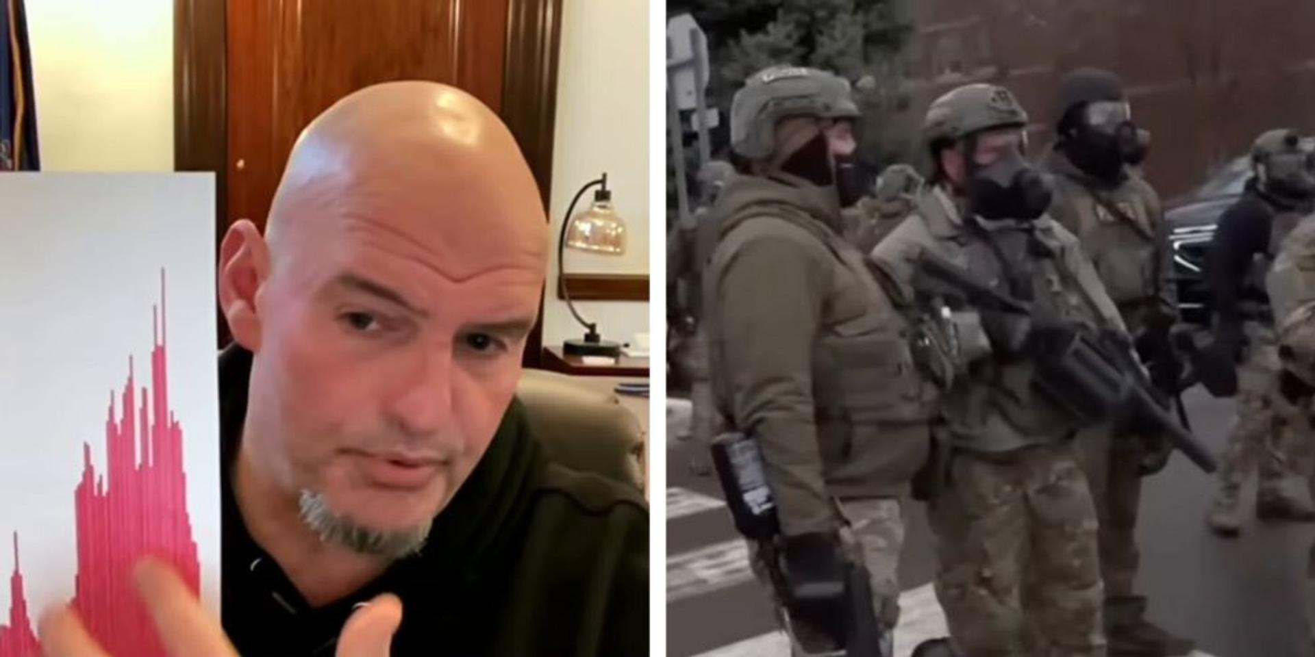 'Round up all the criminals, deport them': John Fetterman backs immigration enforcement